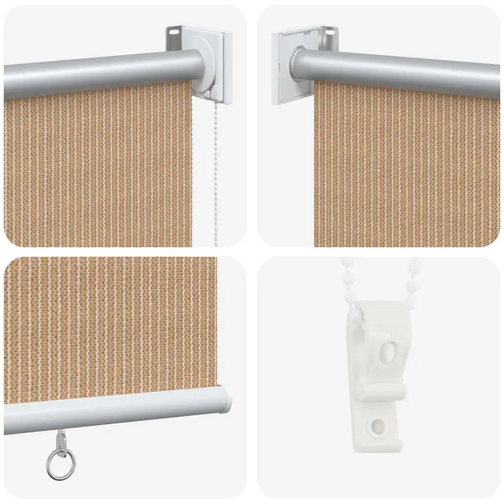 Tenda a Rullo per Esterni 355(L)x140(A) cm Beige 43425