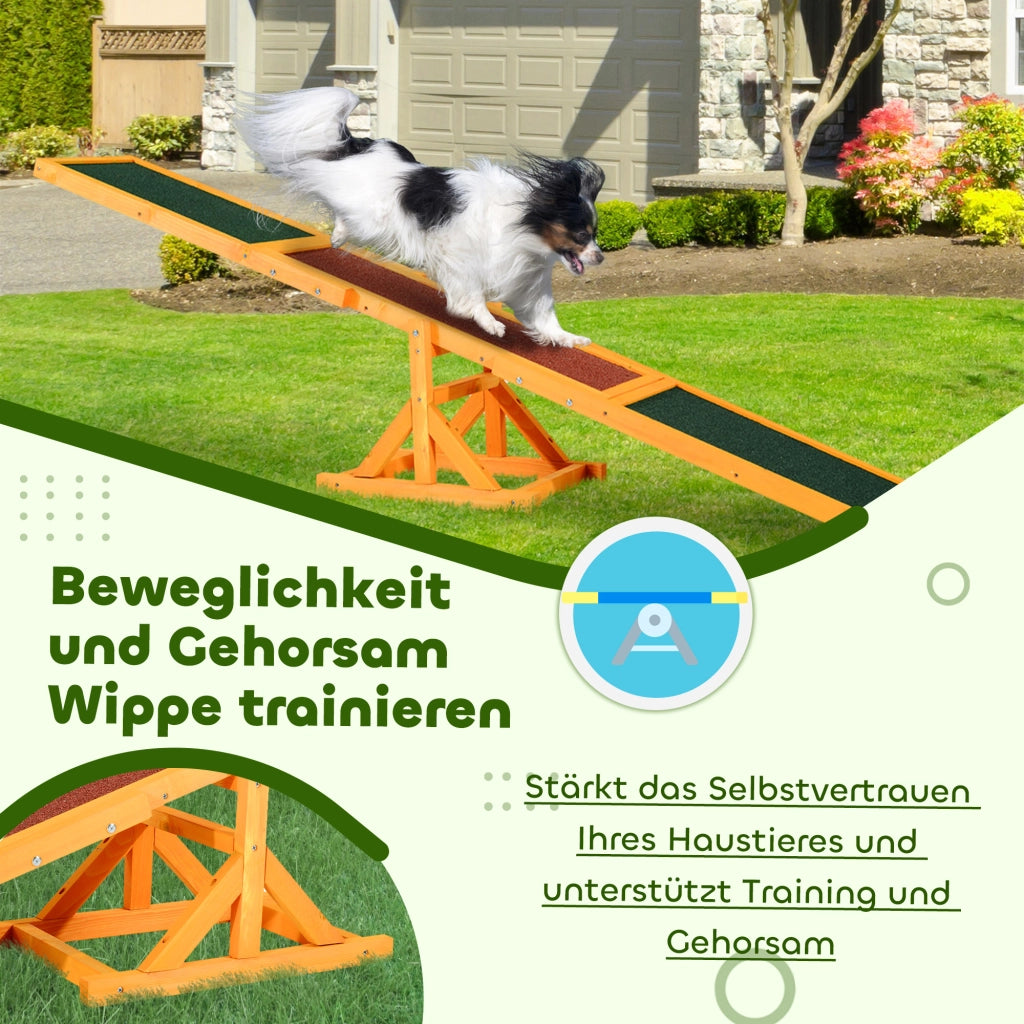Bilancere per Cani da Agility ¨C Minimal ¨C 180x30x30 cm