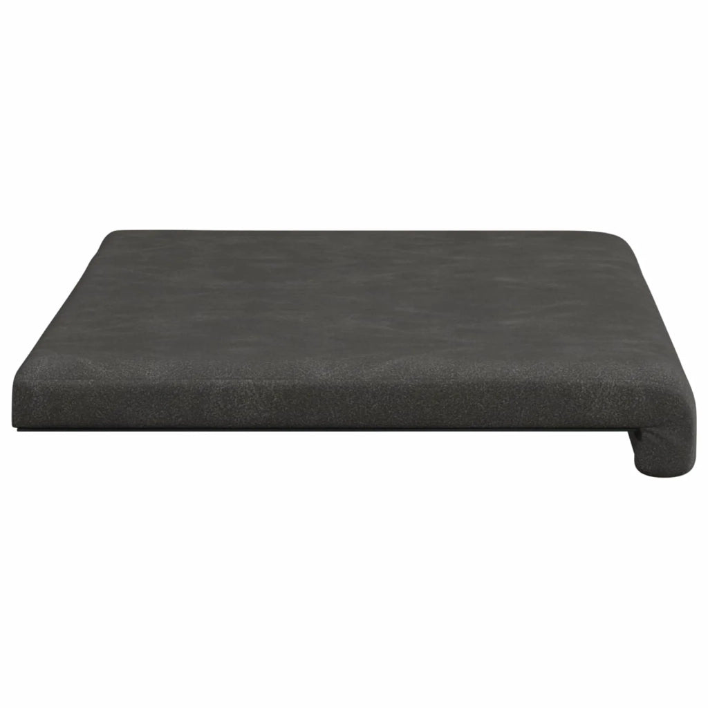 Cuscino per panchina Similpelle Nero Profondità 35 cm 42043275
