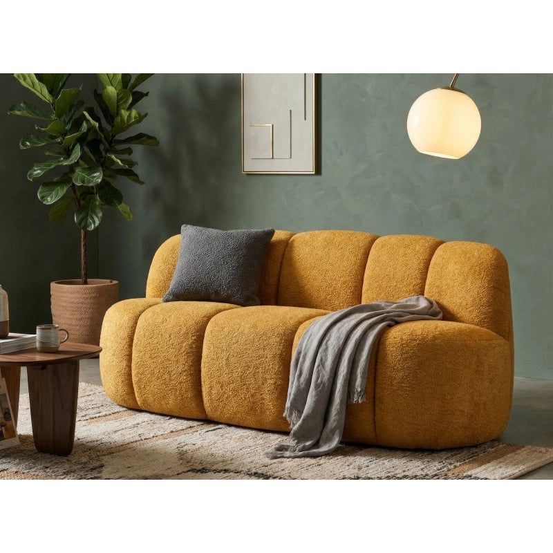 Divanetto Ball Senape cm 145x80x69