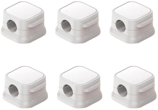 Cable Clips Stickers Organizzatore di Cavi Clip per Cavi Accessori per Computer Cavi e Accessori Bianchi