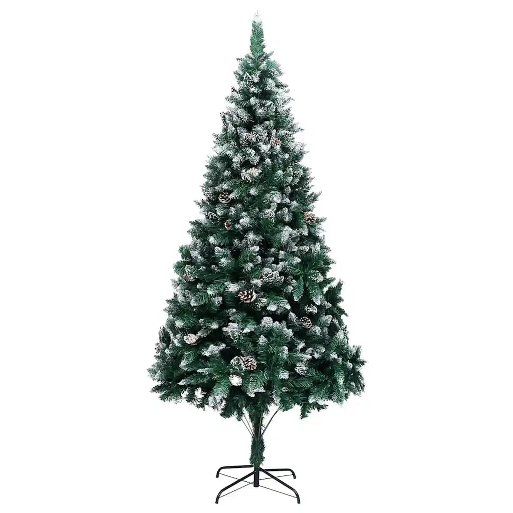 Albero di Natale artificiale con 300 LED Verde 240 cm