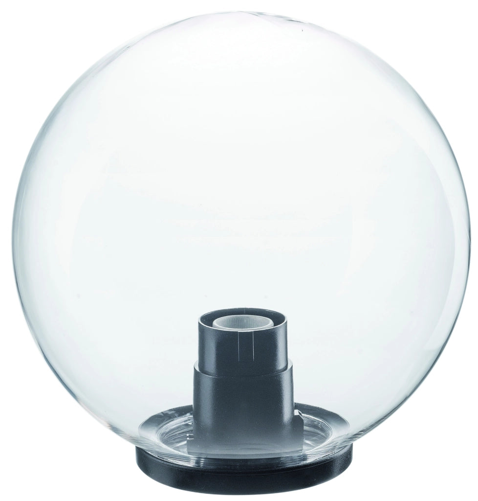 LAMPADA DIFFUSORE GLOBO Ø cm. 20 con base col. Trasparente