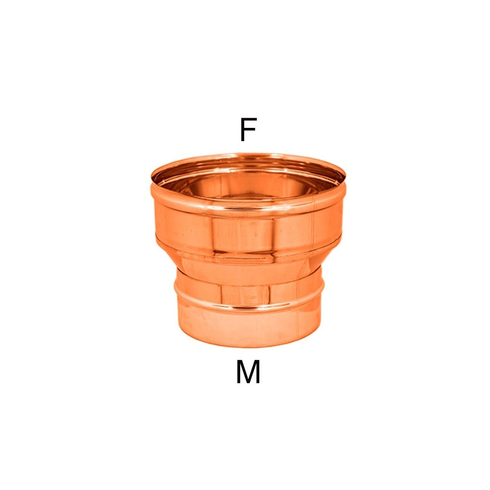 Aumento in rame da m 130 a f variabile, diametro 230mm