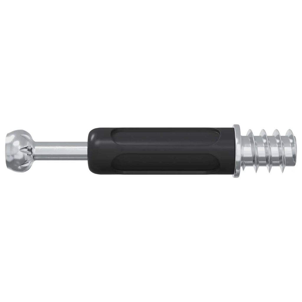 Vite per Blocco a Camma 12 pcs Argento e Nero M6 x 40 mm 864362