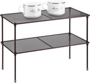 Organizzatore per pannelli di cucina - espandibile e sovrapponibile - mobile per ripostiglio per cucina e bagno - marrone