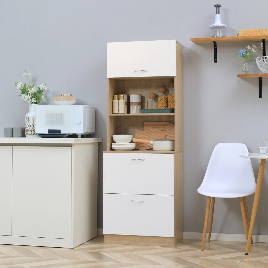 Armadio da Cucina ¨C Minimal ¨C Bianco 60x38x168 cm