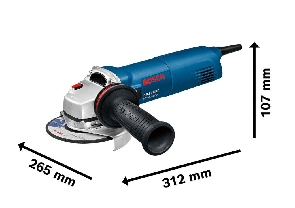Smerigliatrice angolare Bosch GWS 1400 125 mm – 1400W - 0601824800