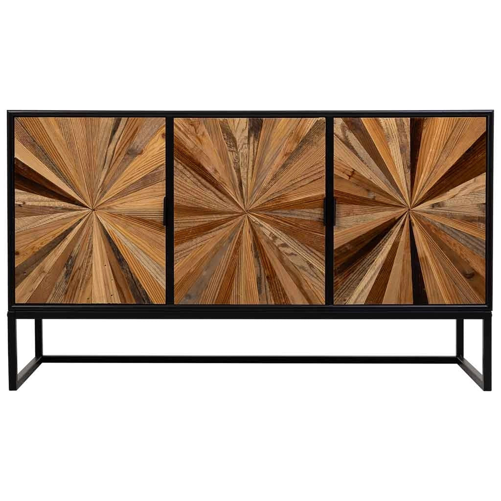 Credenza in legno marrone 120x34x70h cm