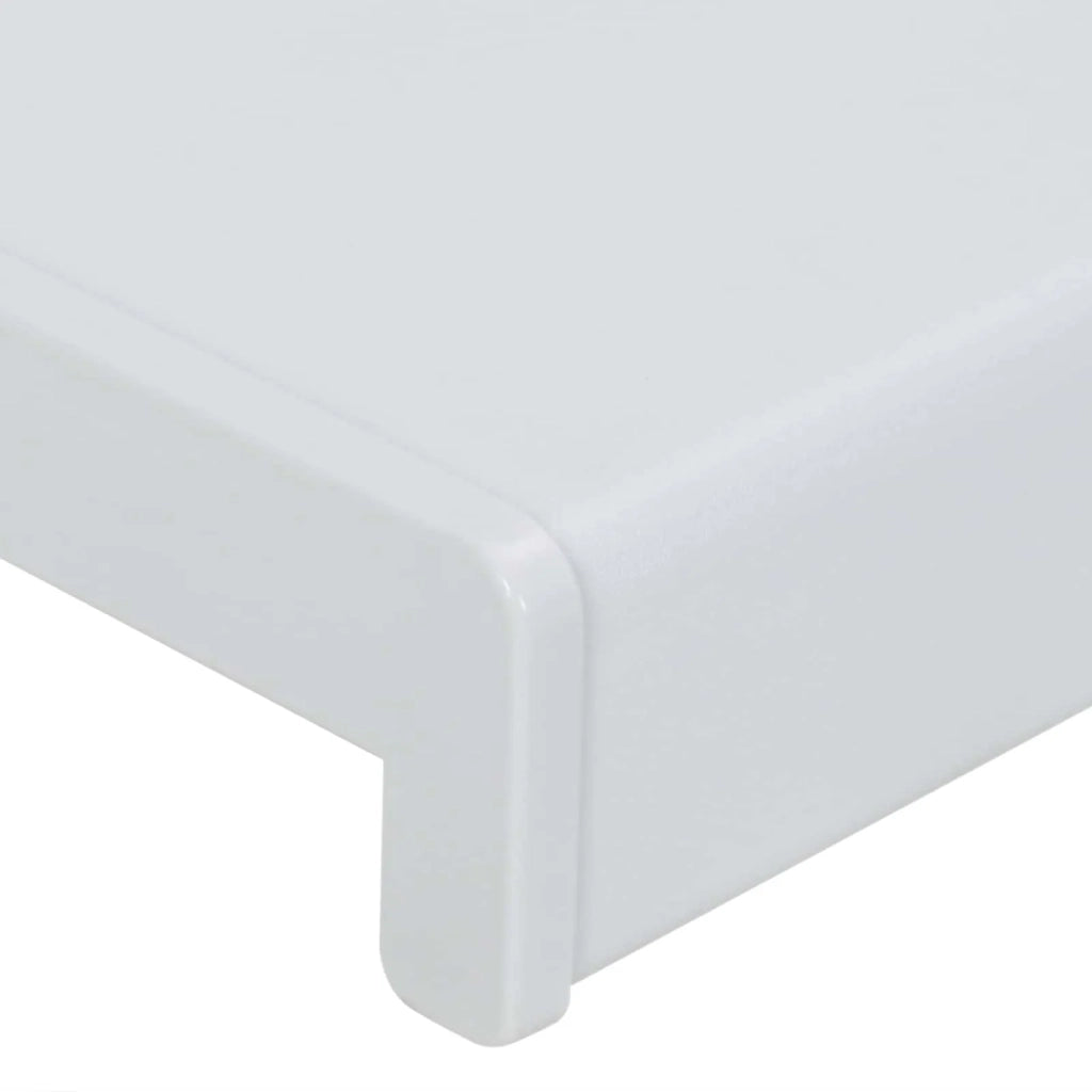 Soglia della Finestra Bianco 80 x 15 x 4,5 cm PVC CFW5688509