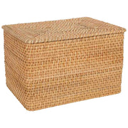 Scatola in rattan marrone 40x30xh25