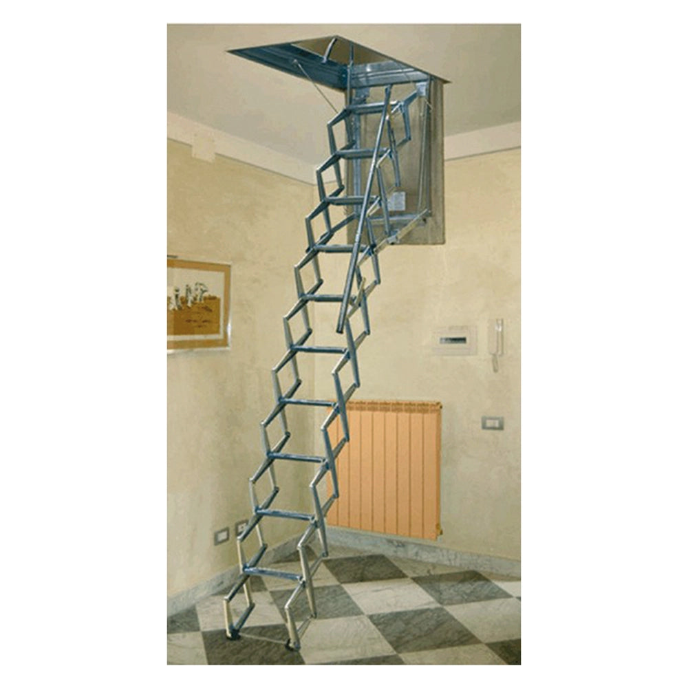 Scala a pantografo 70x80xH300 cm