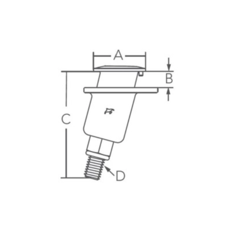 BOCCOLA DI FISSAGGIO AD INCASSO SUNSHADE SYSTEM BUILT-IN FIXING BUSHING