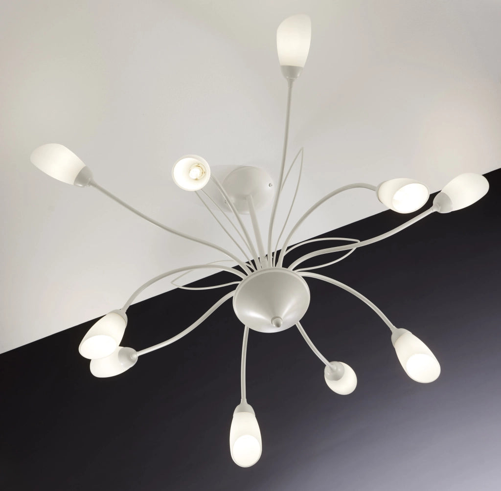Plafoniera Jupiter Gloriosa bianca 10xG9 max 14W IP20