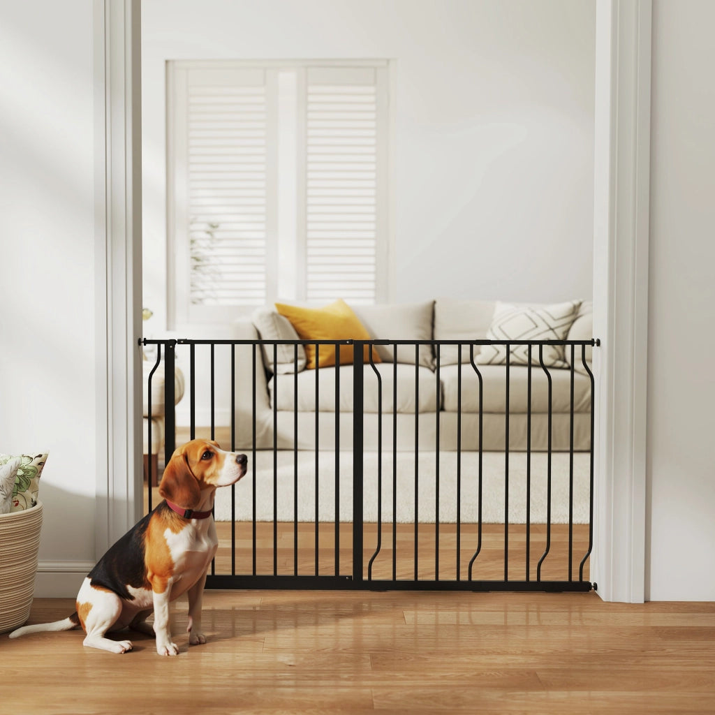 Cancello per cani a pressione ¨C Minimal ¨C regolabile 75-145 cm