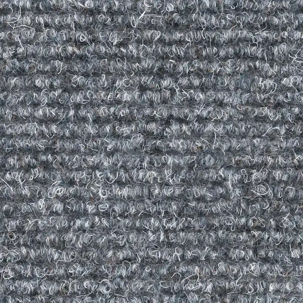 Tappetini per scale autoadesivi 20 pz 56x17x3 cm Grigio chiaro semicircolari 3365670