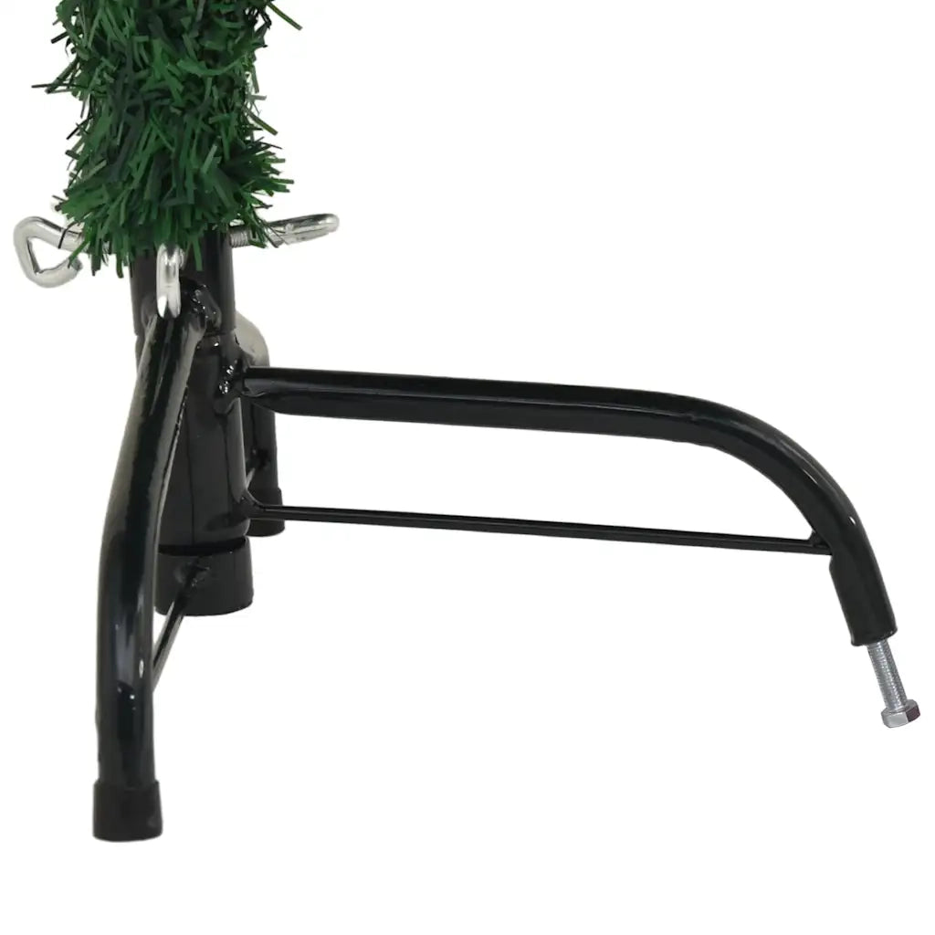 Albero di Natale | Decorazioni natalizie Artificiale Met¨¤ con Supporto Verde 150 cm PVC