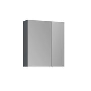 Mobile da bagno con specchio "Side 60" - 60 x 16 x 66 cm - Antracite opaco