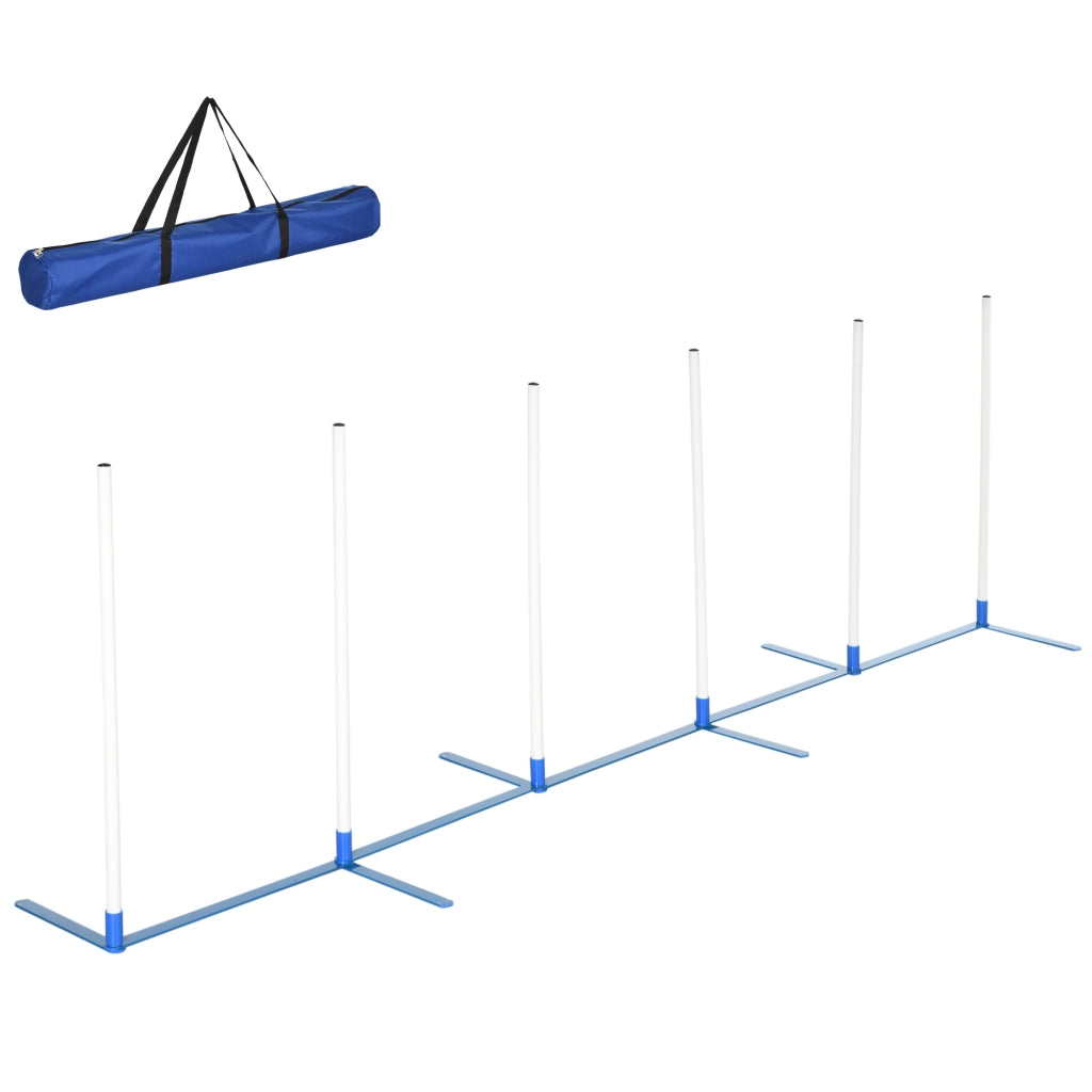 Set Agility per Cani 6 Pezzi ¨C Minimal ¨C Grigio