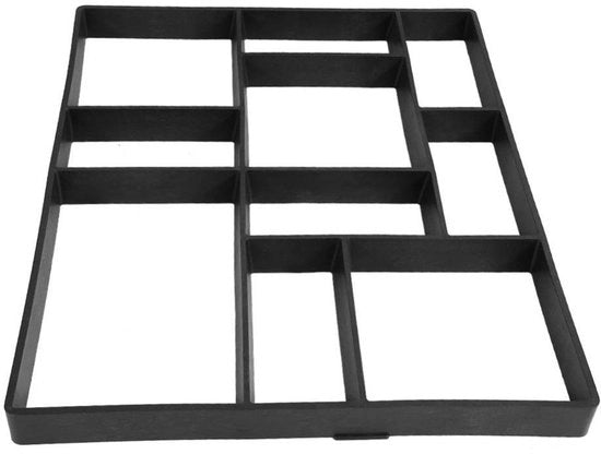 Pietra di gradino in cemento, dimensioni 60,5 x 50 x 4,5 cm - Rinnovabile - DIY - Pietra di gradino - Piazzale giardino - Facile da utilizzare