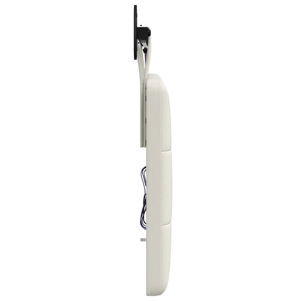 Testiera sospesa Con luce LED Bianco Similpelle 3424406