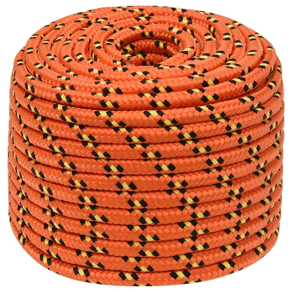 Corda | Fune per barca Arancione 12 mm 250 m in Polipropilene