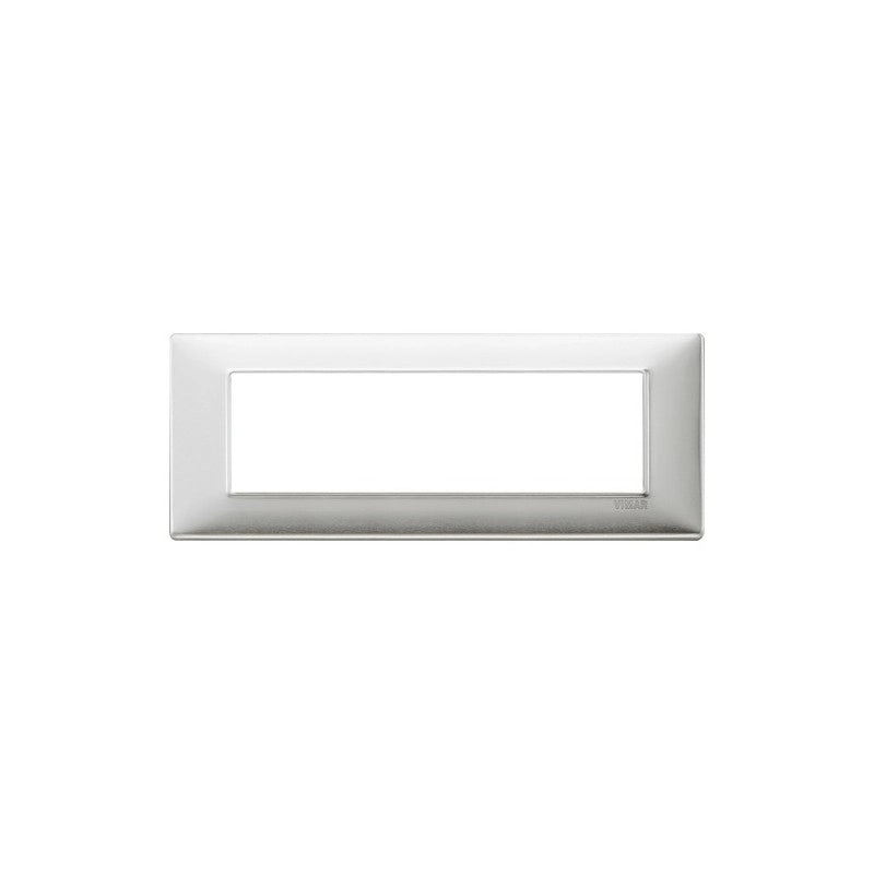 14657.81 Placca 7M Alluminio Spazzolato Plana