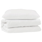Set di Piumoni con cuscino 2 pz | Duvet Bianco Microfibra