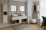 Set mobili bagno 50 cm con piano Nova Cashmere 50 cm