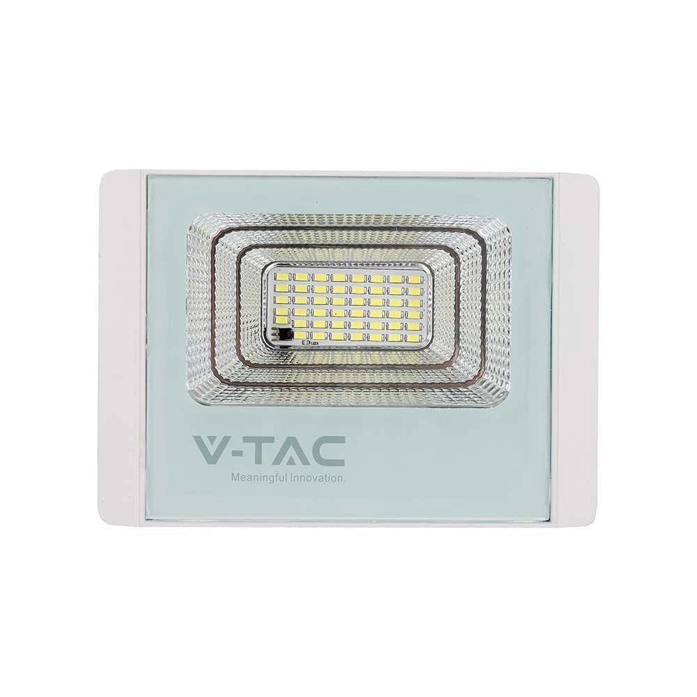 Faro solare LED 20W 4000K 1650lm IP65 con telecomando V-TAC