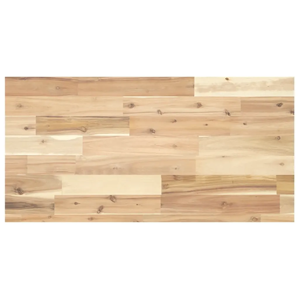 Mensole da Parete 2 pz 100x40x4 cm Legno Acacia Non Trattato 3279480