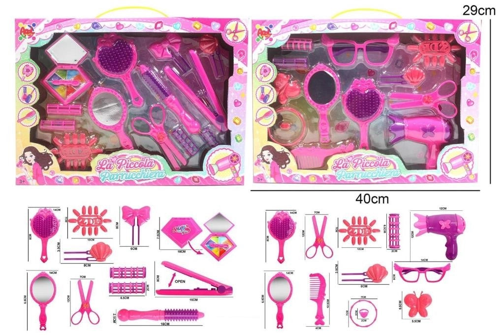 1 Pezzo Set Beauty La Piccola Parrucchiera con Accessori 2 Modelli