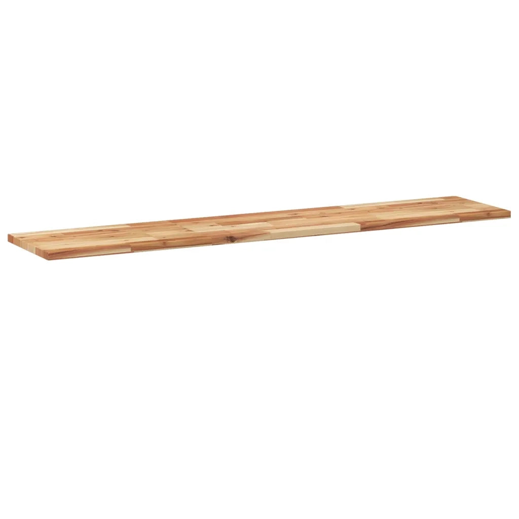 Mensole Parete | Scaffale a Parete | Ripiano a Parete 120x30x2cm Legno Massello Acacia Rifinito Olio