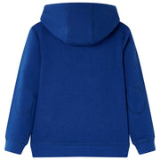 Felpa con Cappuccio per Bambini Blu Scuro 116
