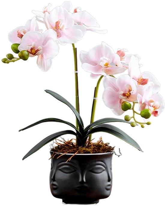 Fiore Artificiale Rosa Pastello - Realistico - Decorazione - 1 pezzo - Plastica