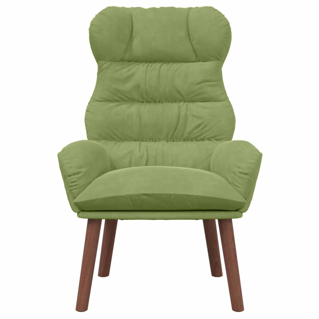 poltrona Verde chiaro 69 x 74 x 93 cm Velluto 42001890