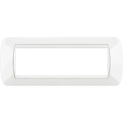 Living Int. - Placca 7 posti bianco - L4807BI