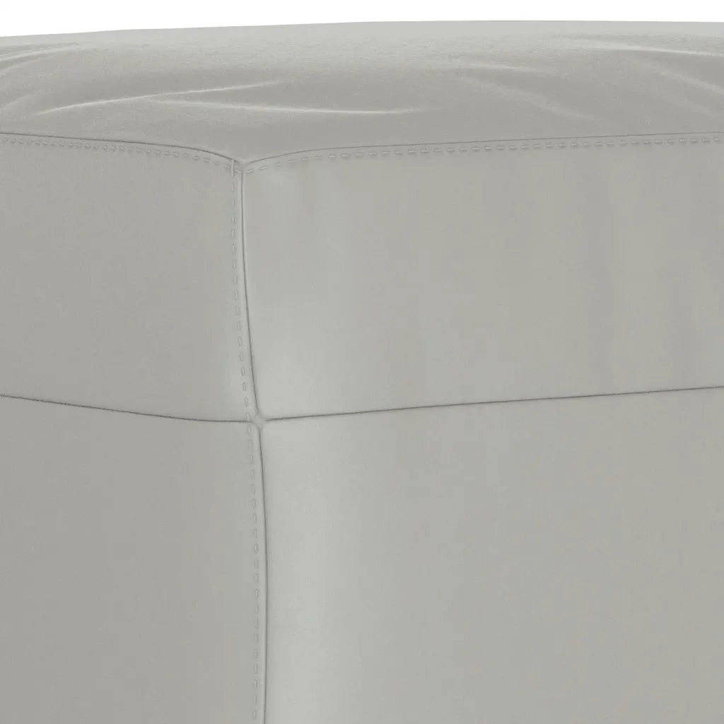 Set Divani 3 pz con Cuscini Grigio Chiaro in Tessuto Microfibra 3202357