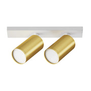 Maytoni Lampada da soffitto moderna FOCUS S 2 luci GU10 bianco metallo