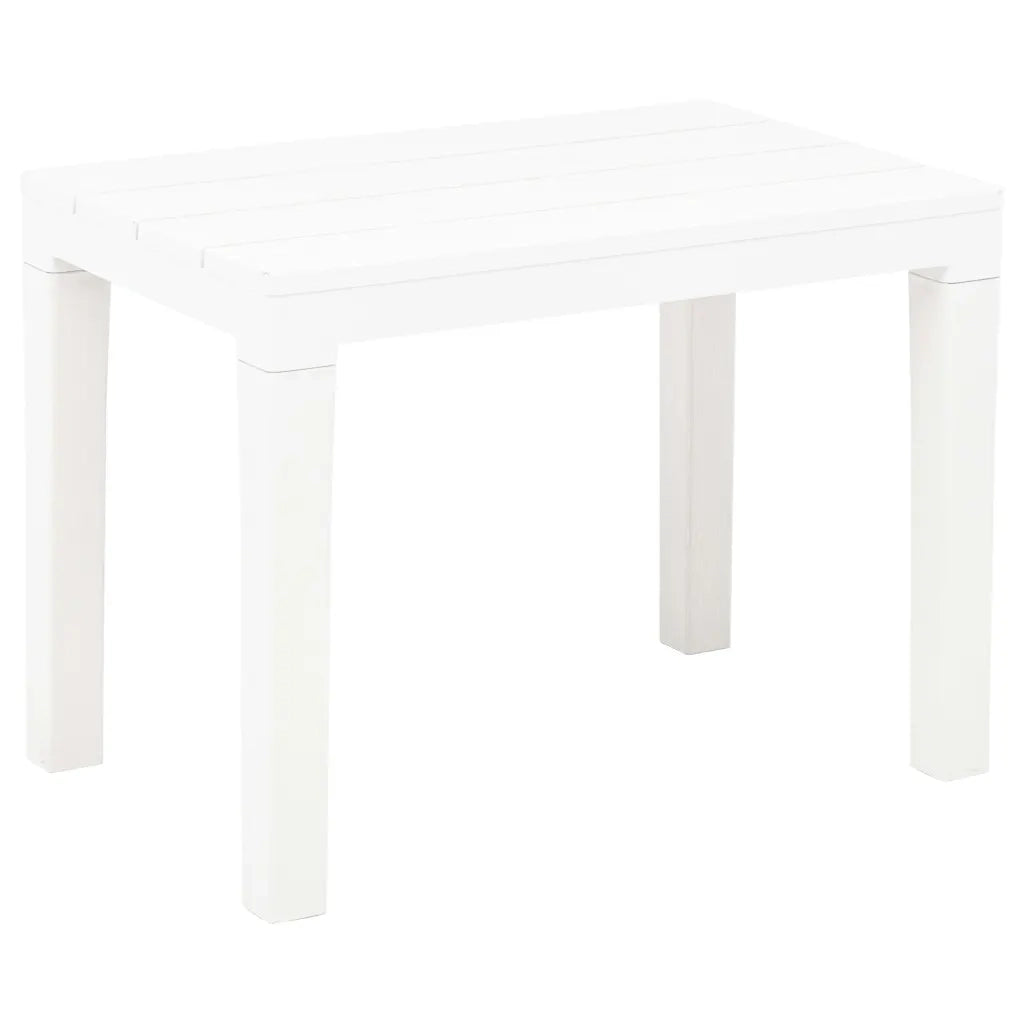 Panchine da Giardino | Panca da Giardino 2 pz Bianco in Plastica
