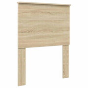 Testiera | Testata con Testiera | Testata Rovere Sonoma 75 cm Legno multistrato
