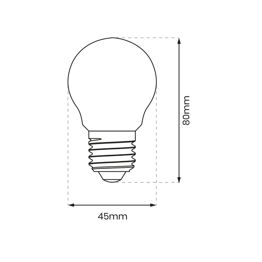 Lampadina LED filamento 5W E27 4000K 600lm Eko-Light