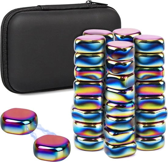 Magnetiti ematici colorati - multifunzionali - 40 pezzi