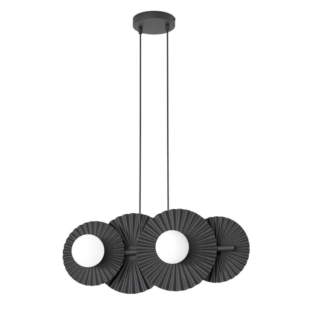 Lampada a sospensione UMBRA nera 4xG9 Emibig