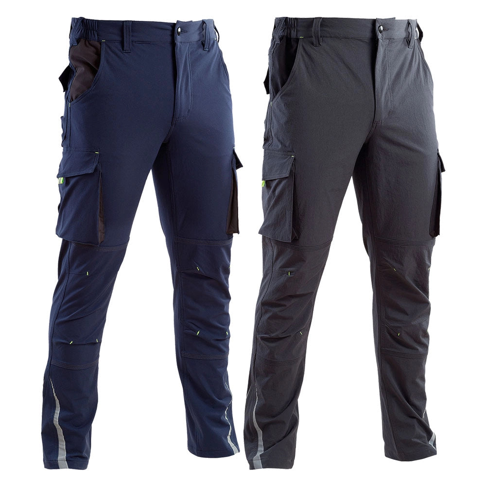 Pantalone da lavoro estivo blu Tg. M
