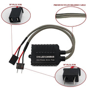Trade Shop - Coppia Resistenze Cambus H7 Fari Decoder Led Errore Centralina Antisfarfallio -