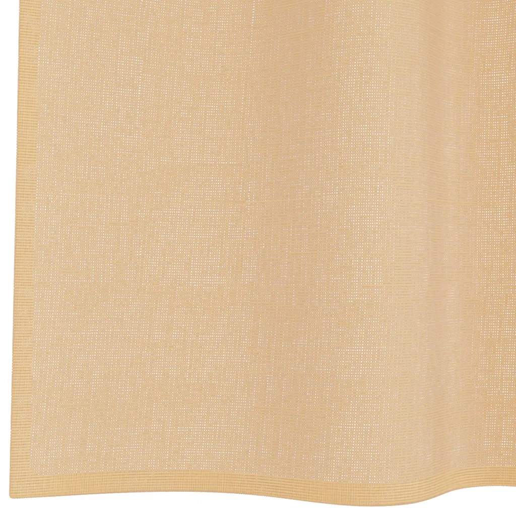 Tende in Voile con Occhielli 2 pz Sabbia 4102121