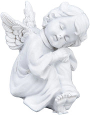 Decorazione per Interno - Cherubino in Cera - Ornamento per Giardino - Scultura Decorativa - Peso 86g-106g