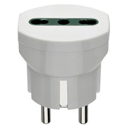 Adattatore tedesco/francese + P17/11 bianco Vimar