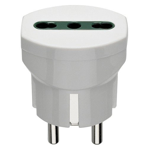 Adattatore tedesco/francese + P17/11 bianco Vimar